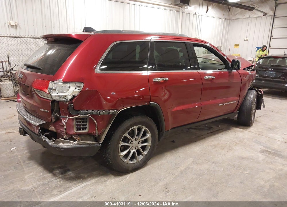 2014 JEEP GRAND CHEROKEE LIMITED VIN: 1C4RJFBMXEC299218