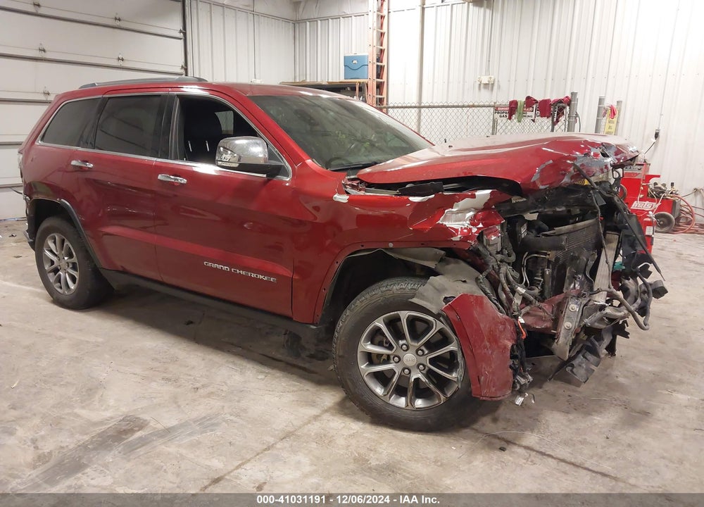 2014 JEEP GRAND CHEROKEE LIMITED VIN: 1C4RJFBMXEC299218