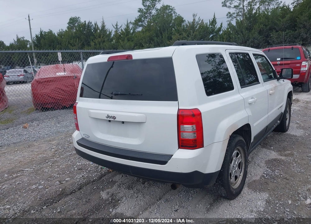 2015 JEEP PATRIOT SPORT VIN: 1C4NJPBA3FD304720