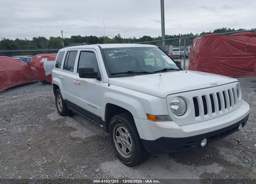 2015 JEEP PATRIOT SPORT VIN: 1C4NJPBA3FD304720