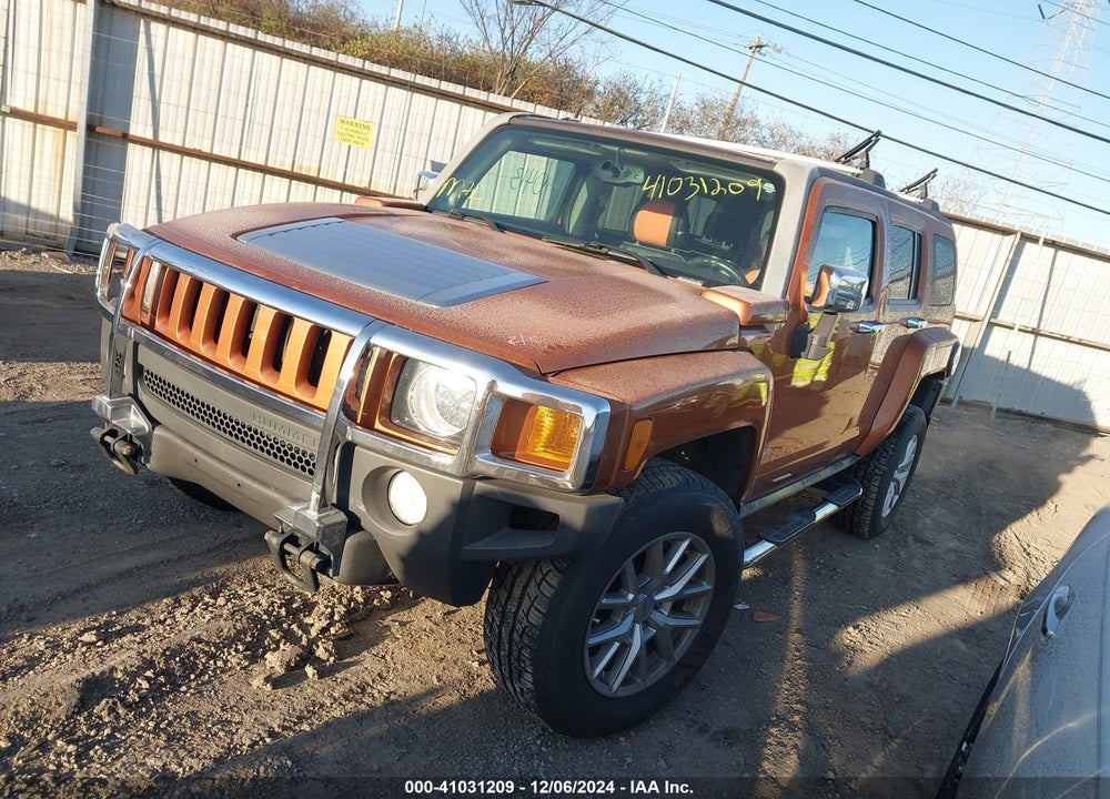 2007 HUMMER H3 SUV VIN: 5GTDN13E778187550