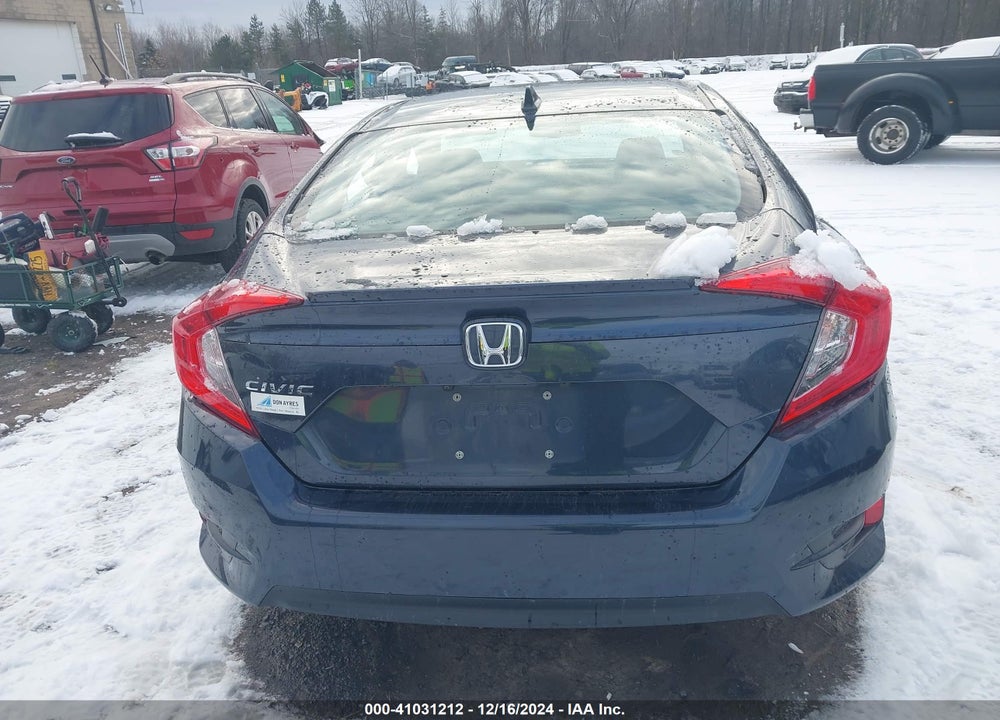 2016 HONDA CIVIC VIN: 19XFC1F85GE043061