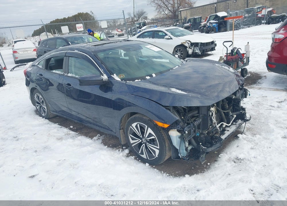 2016 HONDA CIVIC VIN: 19XFC1F85GE043061