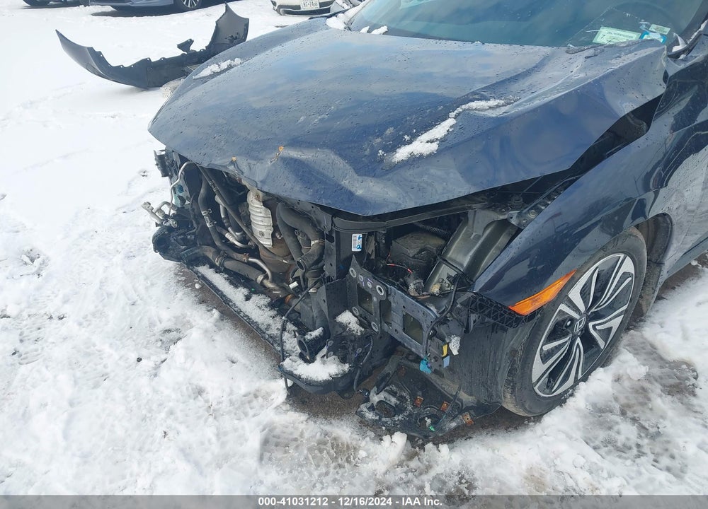 2016 HONDA CIVIC VIN: 19XFC1F85GE043061