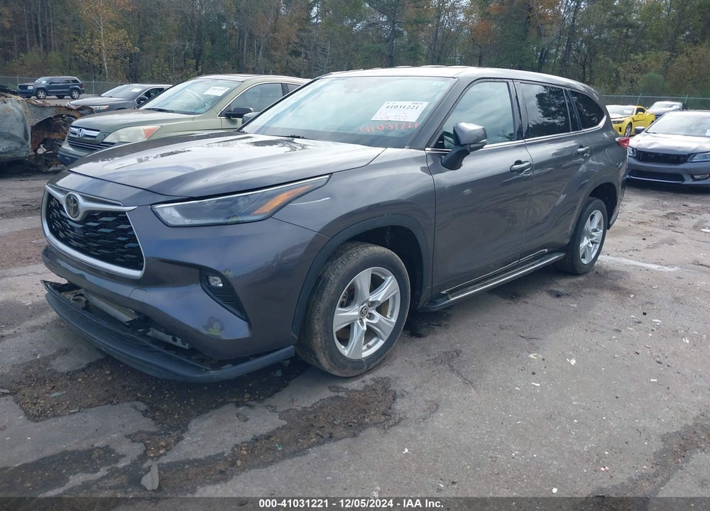2021 TOYOTA HIGHLANDER LE VIN: 5TDZZRAHXMS524636