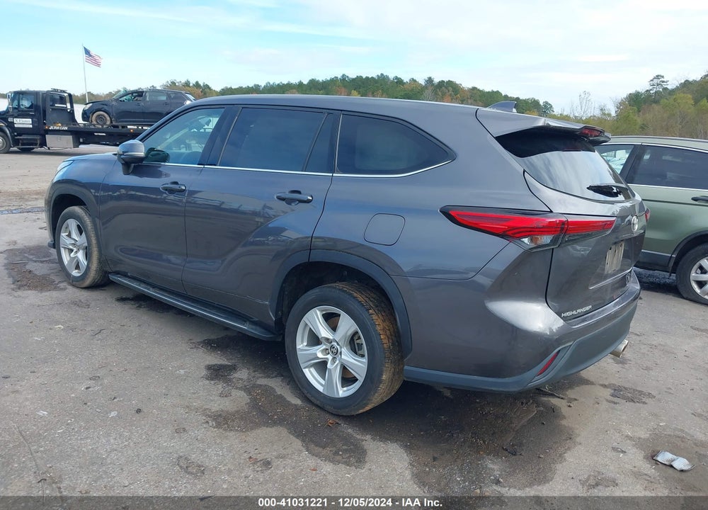 2021 TOYOTA HIGHLANDER LE VIN: 5TDZZRAHXMS524636