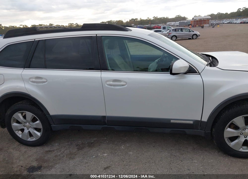 2011 SUBARU OUTBACK 2.5I PREMIUM VIN: 4S4BRBCCXB3396614