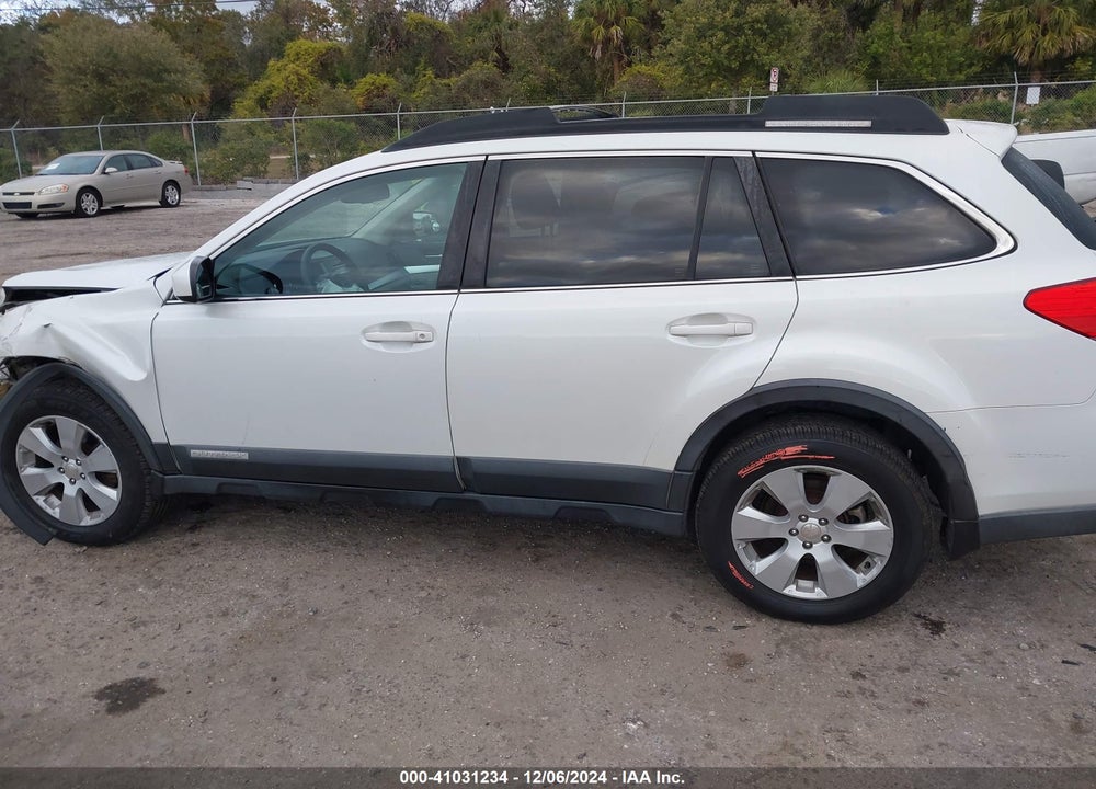 2011 SUBARU OUTBACK 2.5I PREMIUM VIN: 4S4BRBCCXB3396614