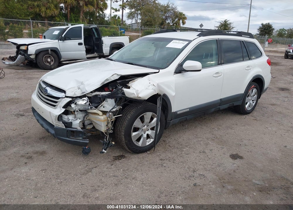 2011 SUBARU OUTBACK 2.5I PREMIUM VIN: 4S4BRBCCXB3396614