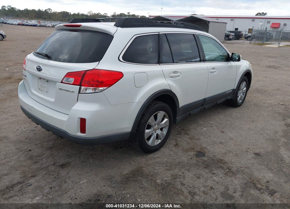 2011 SUBARU OUTBACK 2.5I PREMIUM VIN: 4S4BRBCCXB3396614