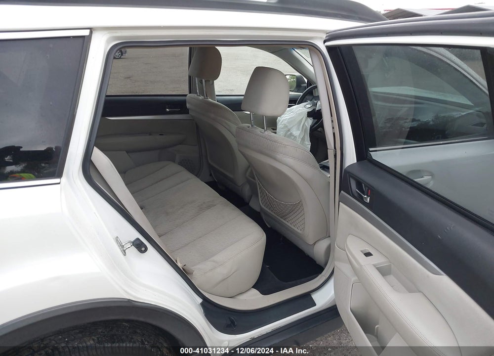 2011 SUBARU OUTBACK 2.5I PREMIUM VIN: 4S4BRBCCXB3396614