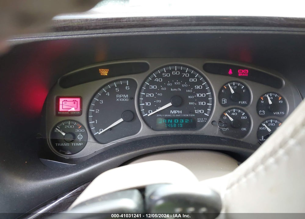 2001 GMC YUKON DENALI VIN: 1GKEK63UX1J171503