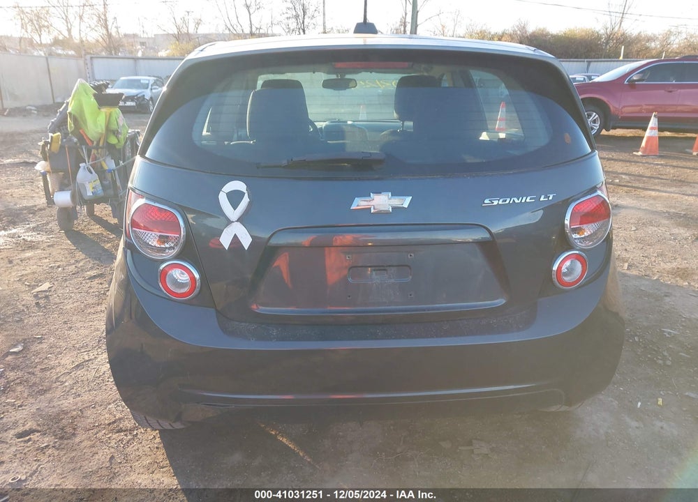 2016 CHEVROLET SONIC LT AUTO VIN: 1G1JC6SH7G4134324