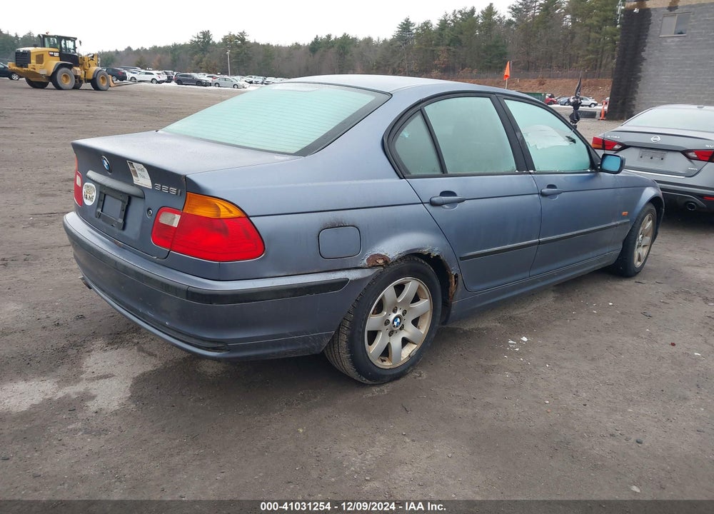 2001 BMW 325I VIN: WBAAV33471FU91779