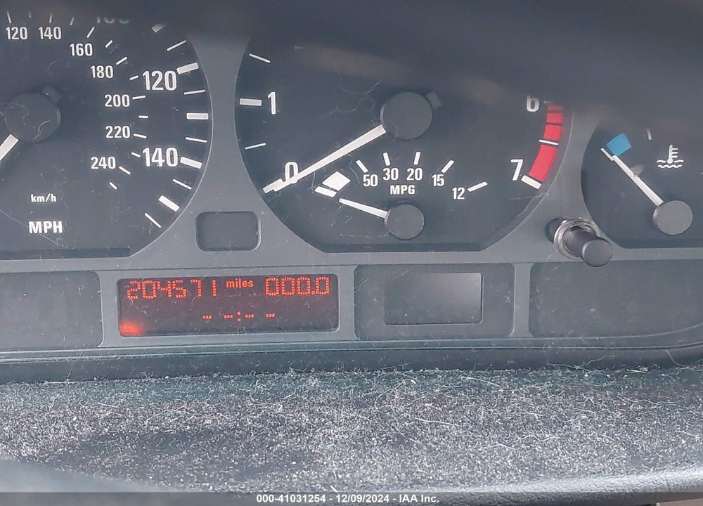 2001 BMW 325I VIN: WBAAV33471FU91779