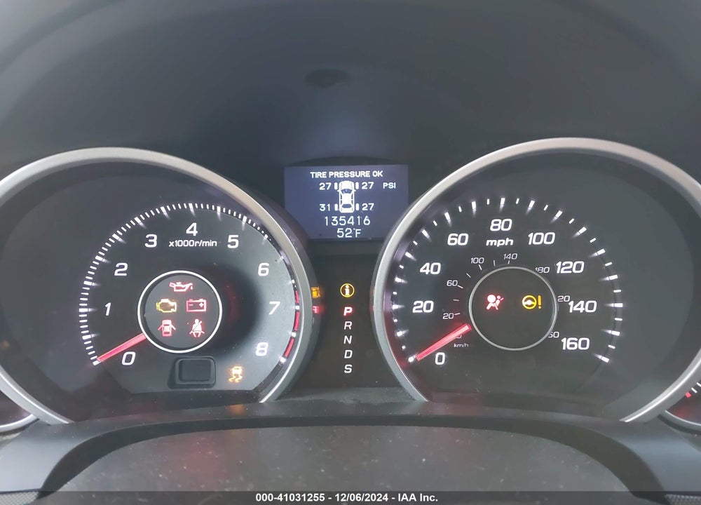 2012 ACURA TL 3.5 VIN: 19UUA8F54CA017433