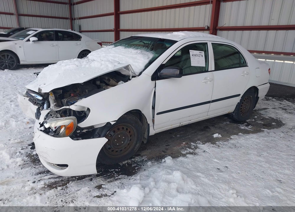 2008 TOYOTA COROLLA CE VIN: 2T1BR32E28C899745