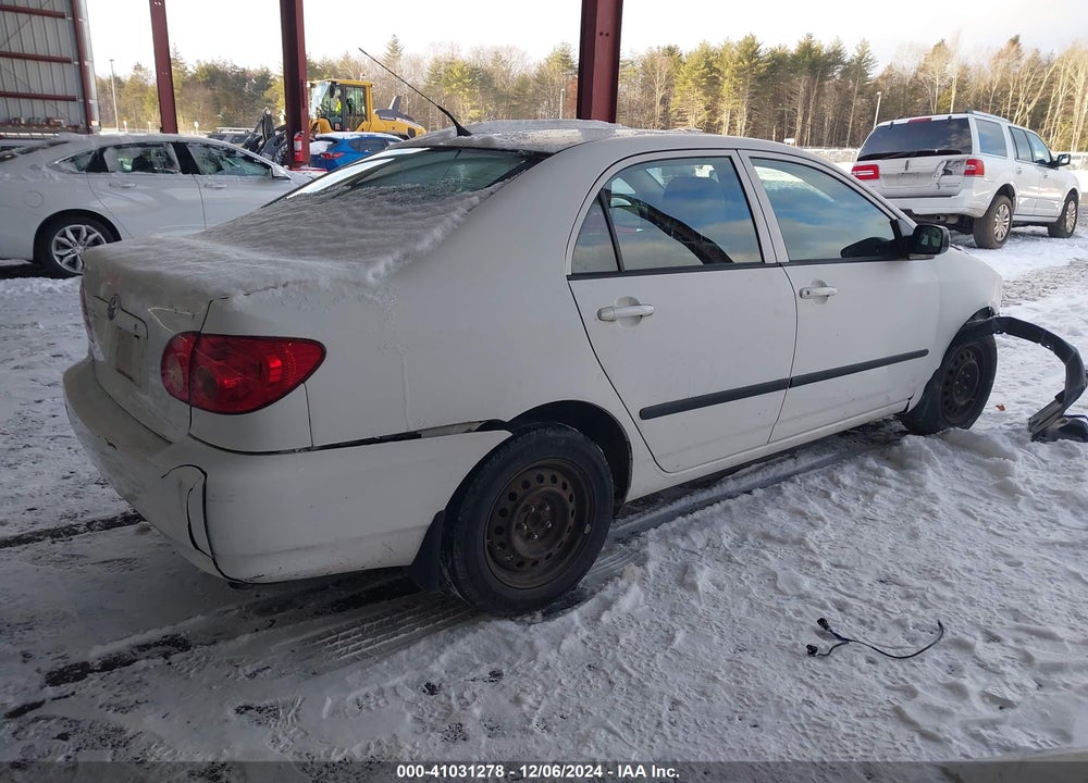 2008 TOYOTA COROLLA CE VIN: 2T1BR32E28C899745