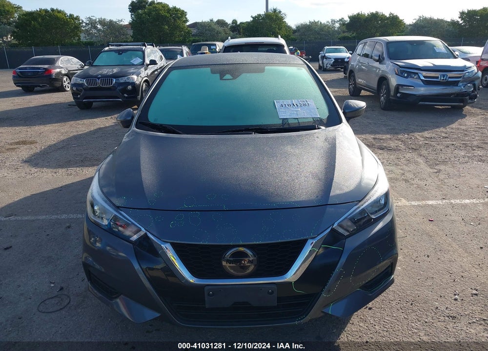 2021 NISSAN VERSA SV XTRONIC CVT VIN: 3N1CN8EV8ML871905