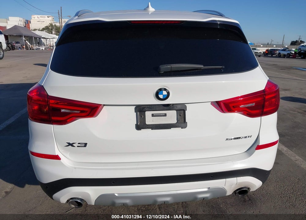 2019 BMW X3 SDRIVE30I VIN: 5UXTR7C5XKLR51907