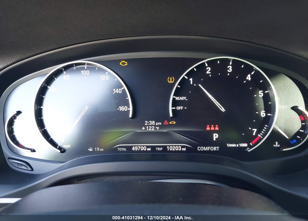 2019 BMW X3 SDRIVE30I VIN: 5UXTR7C5XKLR51907