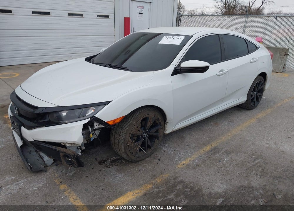 2019 HONDA CIVIC VIN: 2HGFC2F80KH509144