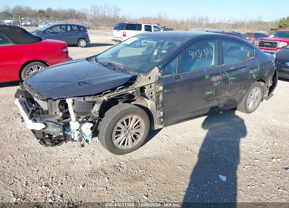 2017 SUBARU IMPREZA 2.0I PREMIUM VIN: 4S3GKAB69H3609890