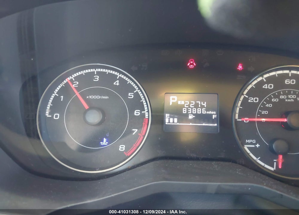 2017 SUBARU IMPREZA 2.0I PREMIUM VIN: 4S3GKAB69H3609890