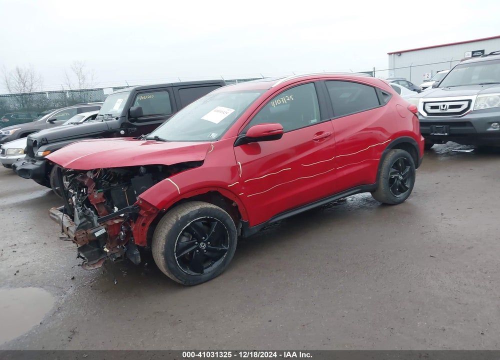 2019 HONDA HR-V EX-L VIN: 3CZRU6H70KM727634