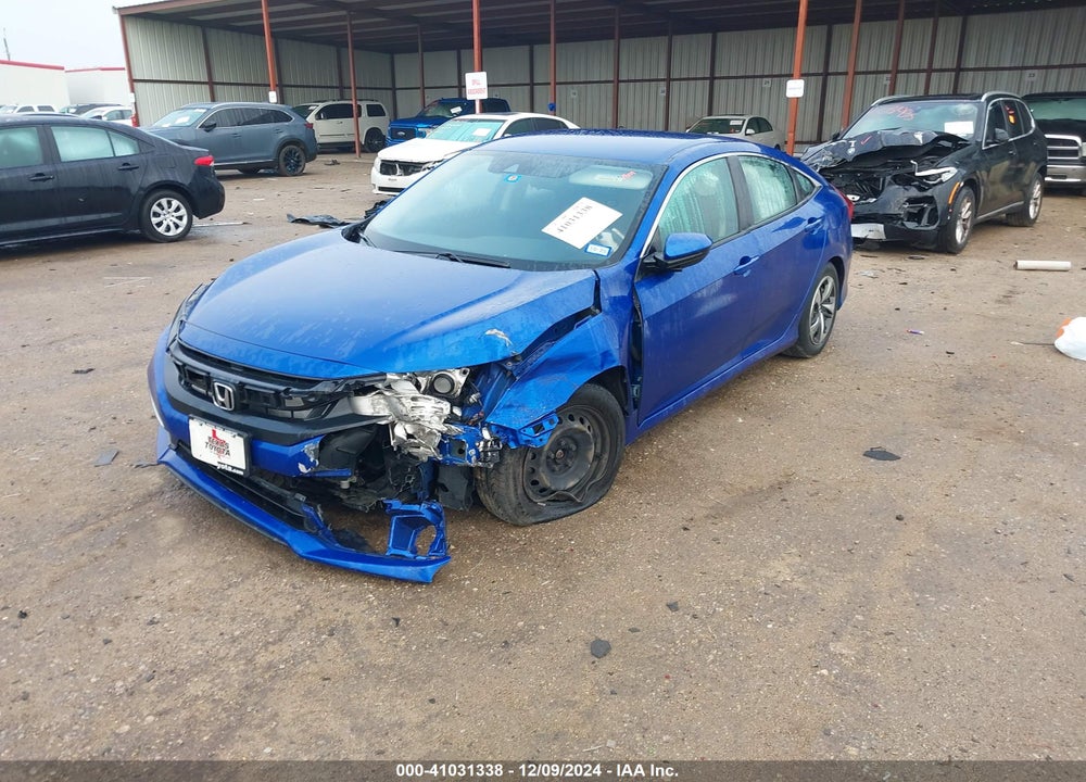 2020 HONDA CIVIC LX VIN: 2HGFC2F65LH500391
