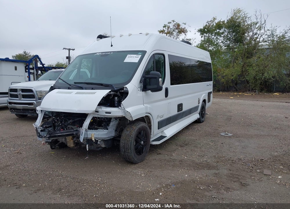 2020 RAM PROMASTER 3500 WINDOW VAN HIGH ROOF 159 WB EXT VIN: 3C7WRVUG2JE142656