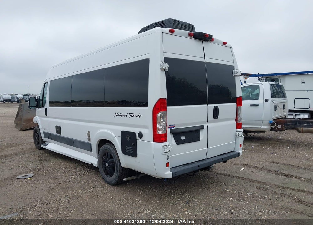 2020 RAM PROMASTER 3500 WINDOW VAN HIGH ROOF 159 WB EXT VIN: 3C7WRVUG2JE142656