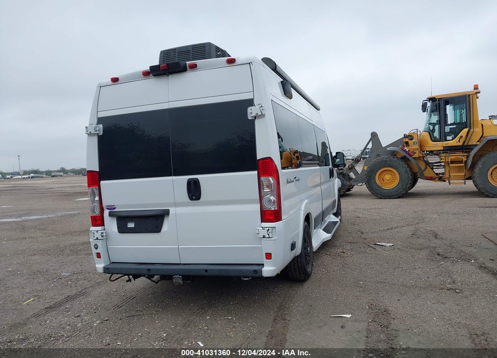 2020 RAM PROMASTER 3500 WINDOW VAN HIGH ROOF 159 WB EXT VIN: 3C7WRVUG2JE142656