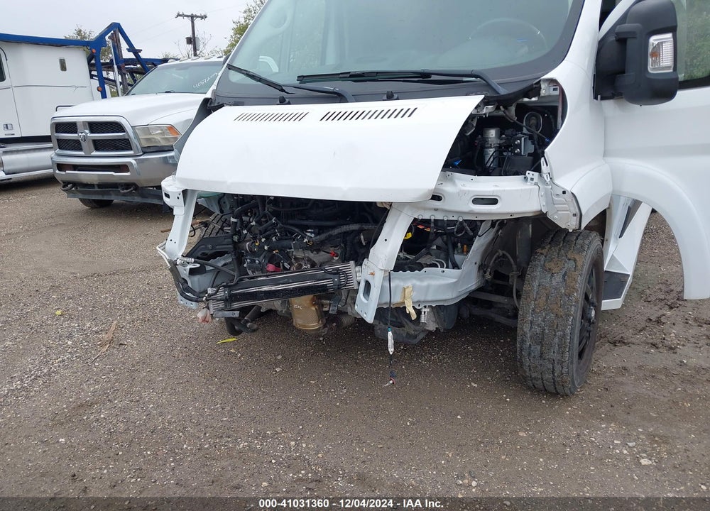 2020 RAM PROMASTER 3500 WINDOW VAN HIGH ROOF 159 WB EXT VIN: 3C7WRVUG2JE142656