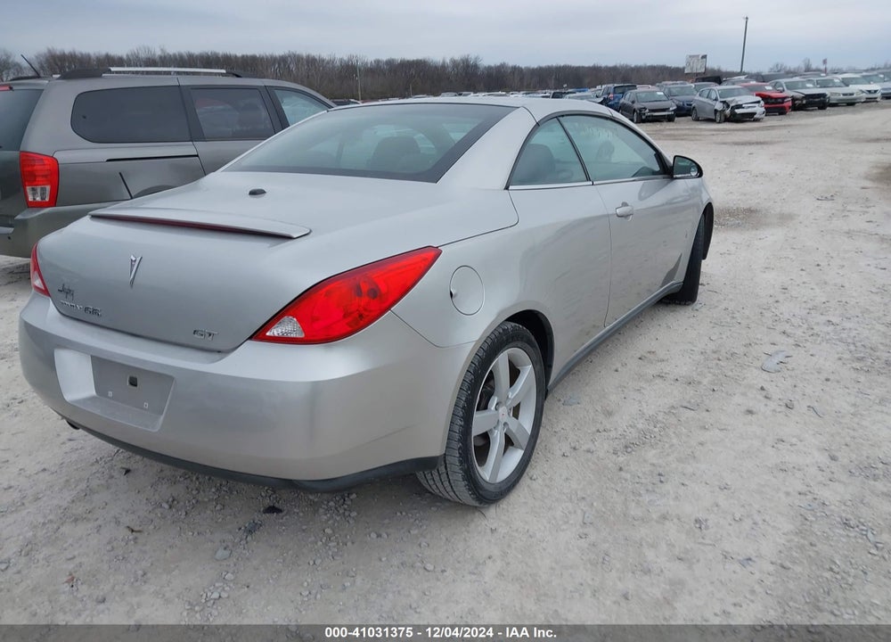 2007 PONTIAC G6 GT VIN: 1G2ZH36N074275475