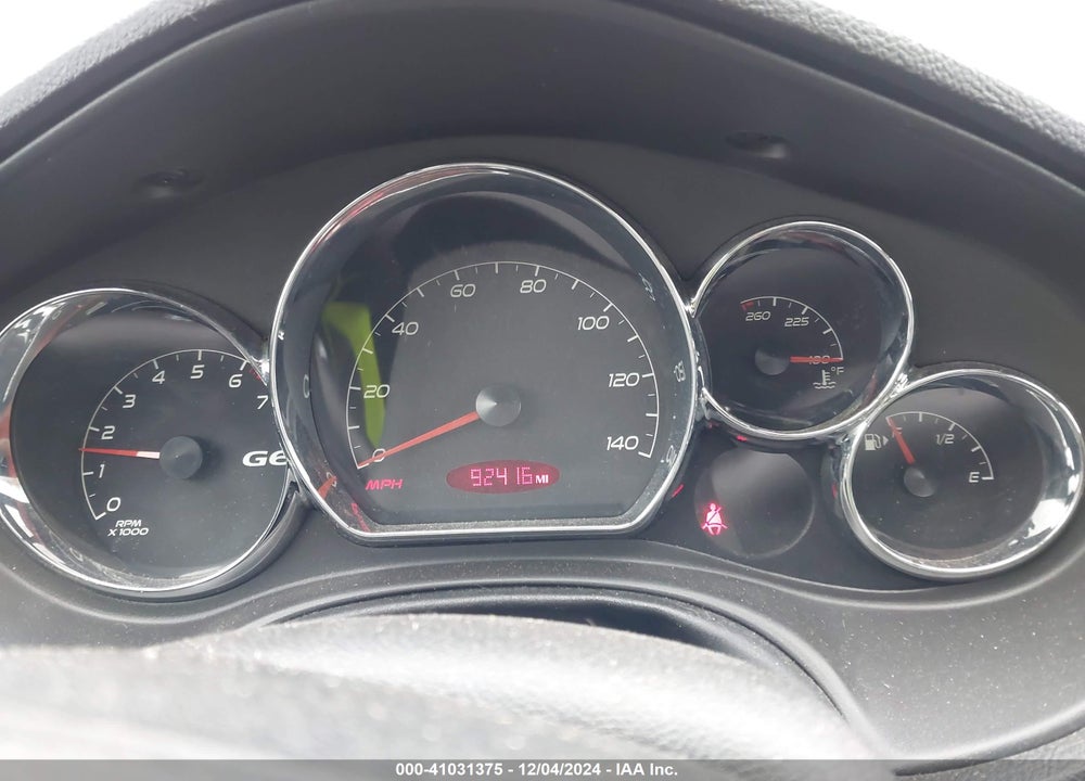 2007 PONTIAC G6 GT VIN: 1G2ZH36N074275475