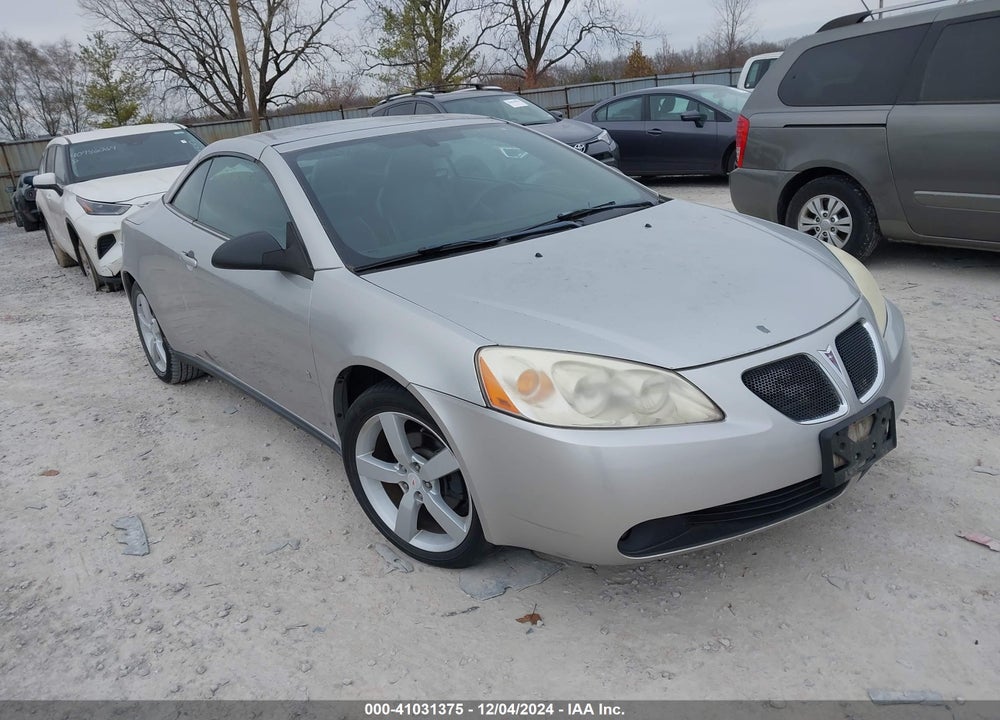 2007 PONTIAC G6 GT VIN: 1G2ZH36N074275475
