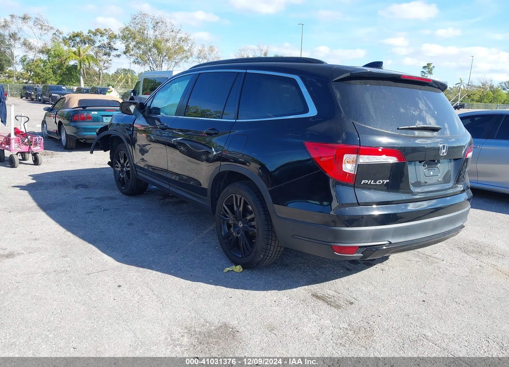 2021 HONDA PILOT 2WD SPECIAL EDITION VIN: 5FNYF5H25MB026900