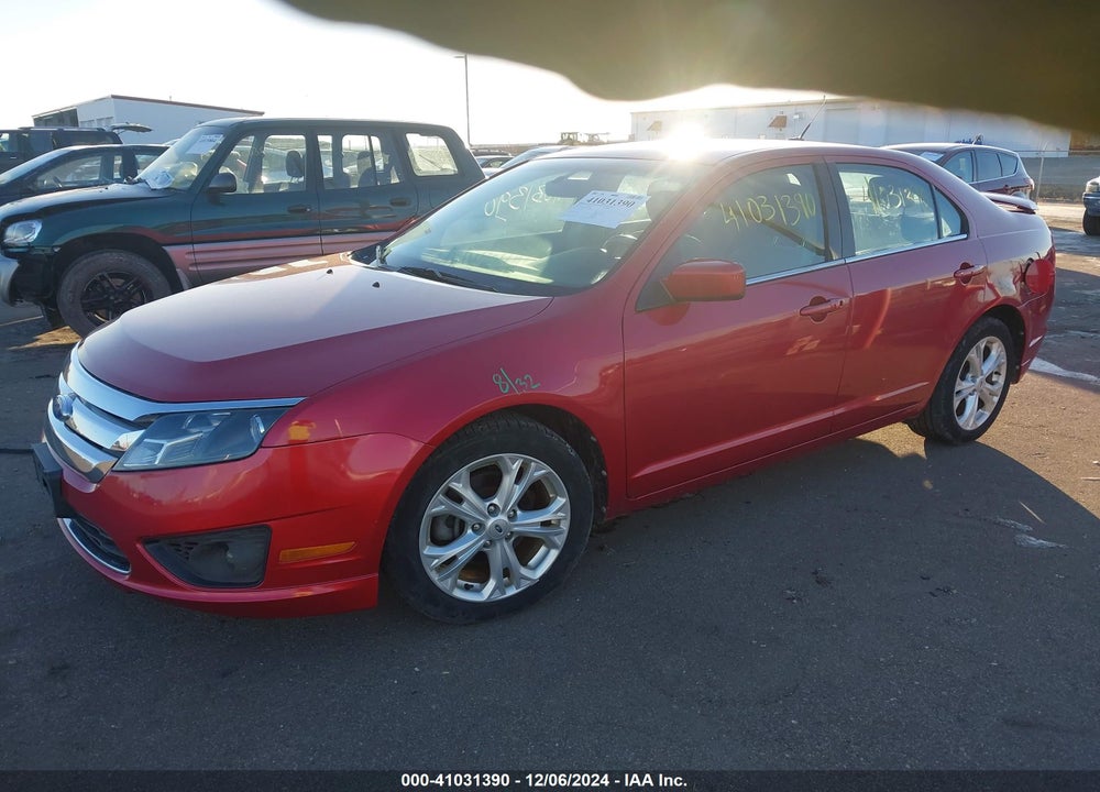 2012 FORD FUSION SE VIN: 3FAHP0HA0CR255544