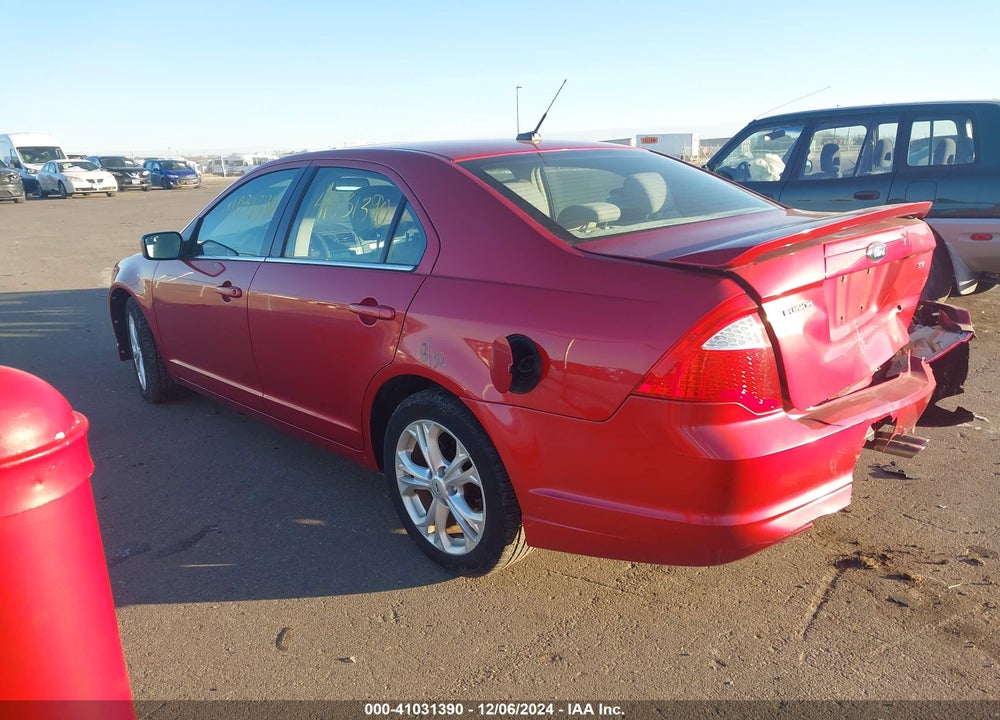 2012 FORD FUSION SE VIN: 3FAHP0HA0CR255544