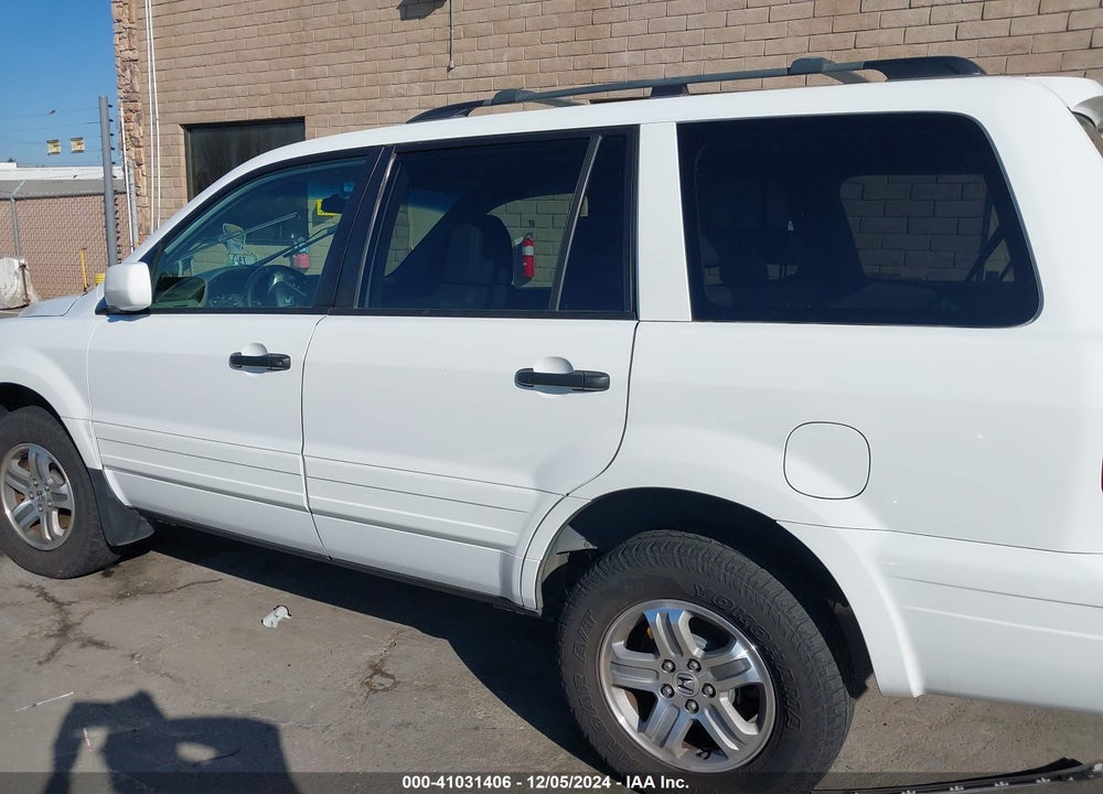 2004 HONDA PILOT EX-L VIN: 2HKYF18744H536810