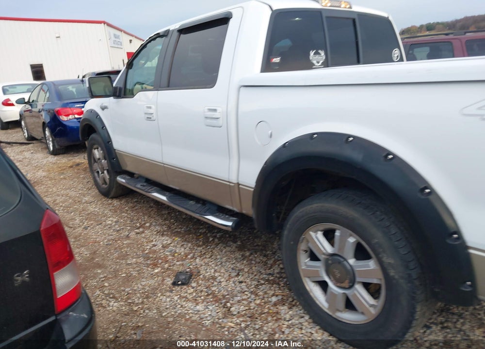 2008 FORD F-150 60TH ANNIVERSARY/FX4/KING RANCH/LARIAT/XLT VIN: 1FTPW14V98KC12565