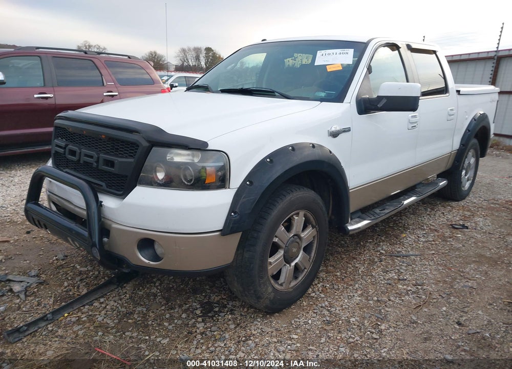 2008 FORD F-150 60TH ANNIVERSARY/FX4/KING RANCH/LARIAT/XLT VIN: 1FTPW14V98KC12565