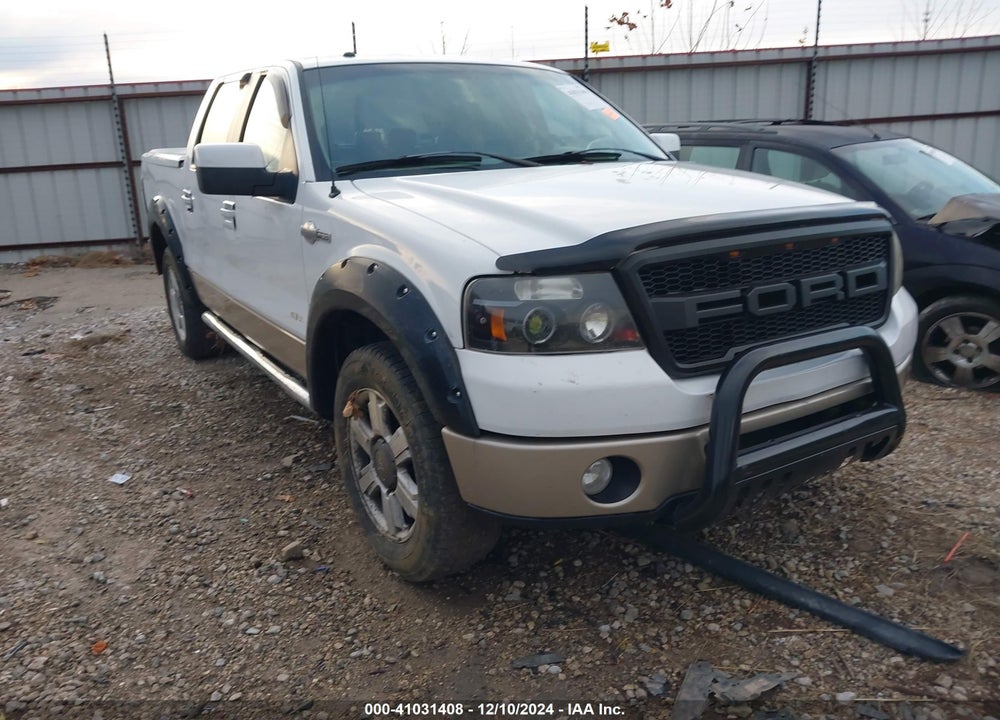 2008 FORD F-150 60TH ANNIVERSARY/FX4/KING RANCH/LARIAT/XLT VIN: 1FTPW14V98KC12565