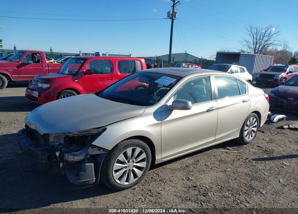 2013 HONDA ACCORD EX-L VIN: 1HGCR2F81DA272456