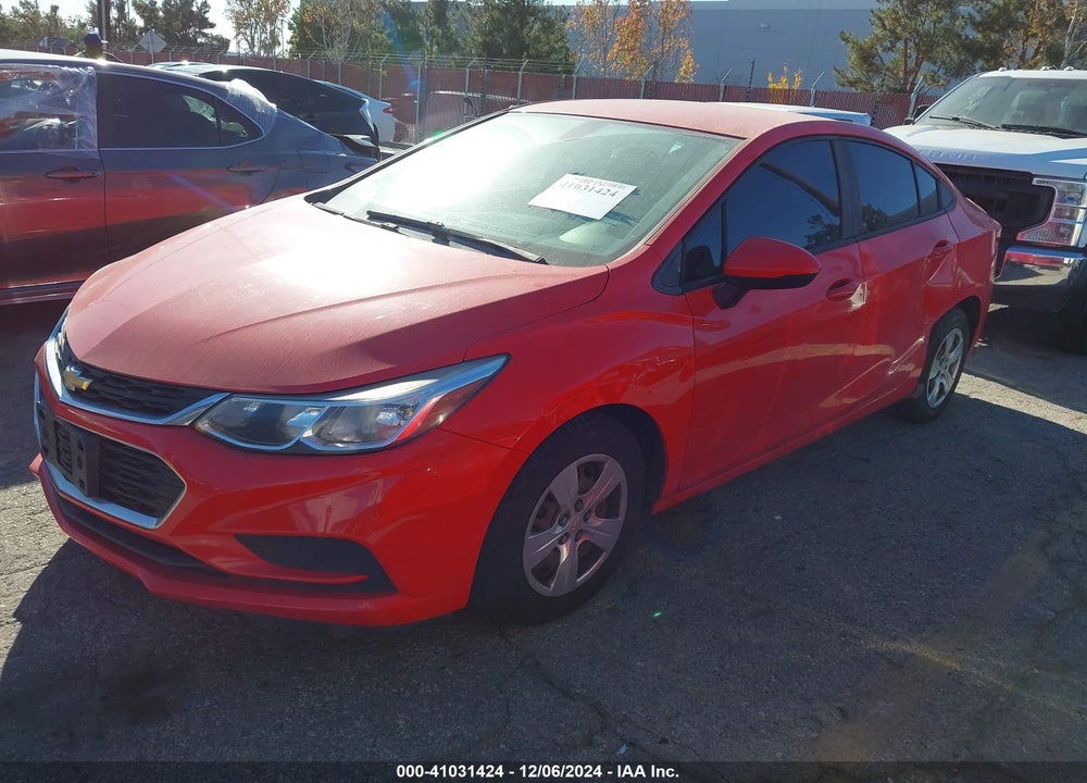 2017 CHEVROLET CRUZE LS AUTO VIN: 1G1BC5SM9H7278937