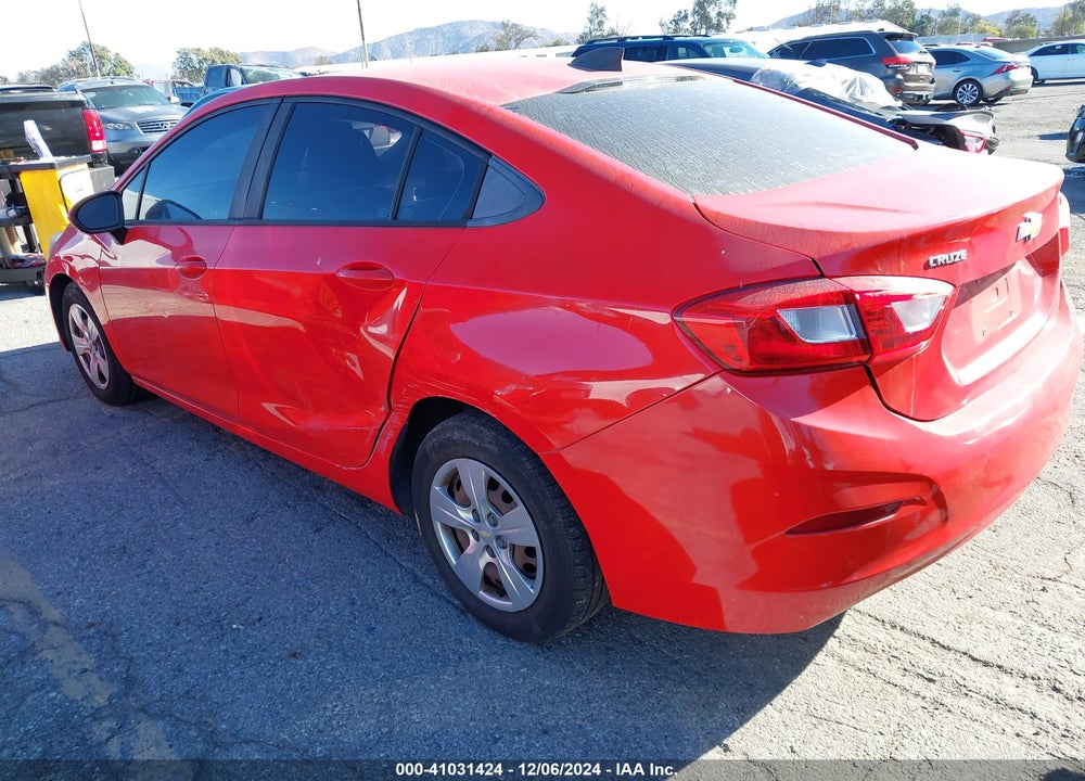 2017 CHEVROLET CRUZE LS AUTO VIN: 1G1BC5SM9H7278937