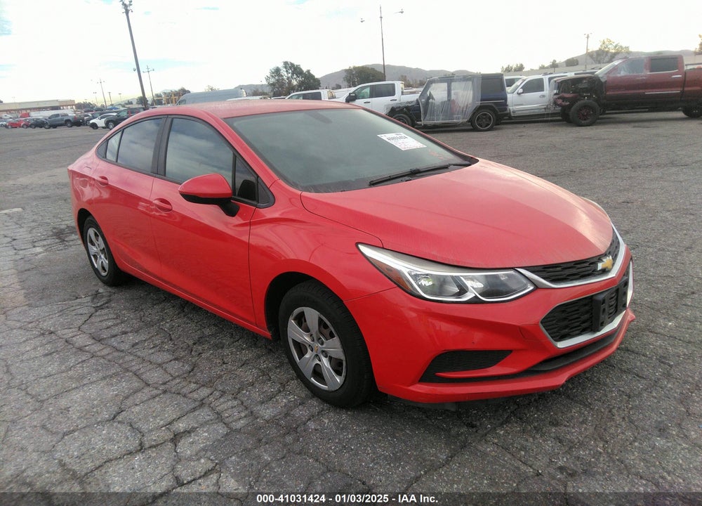 2017 CHEVROLET CRUZE LS AUTO VIN: 1G1BC5SM9H7278937