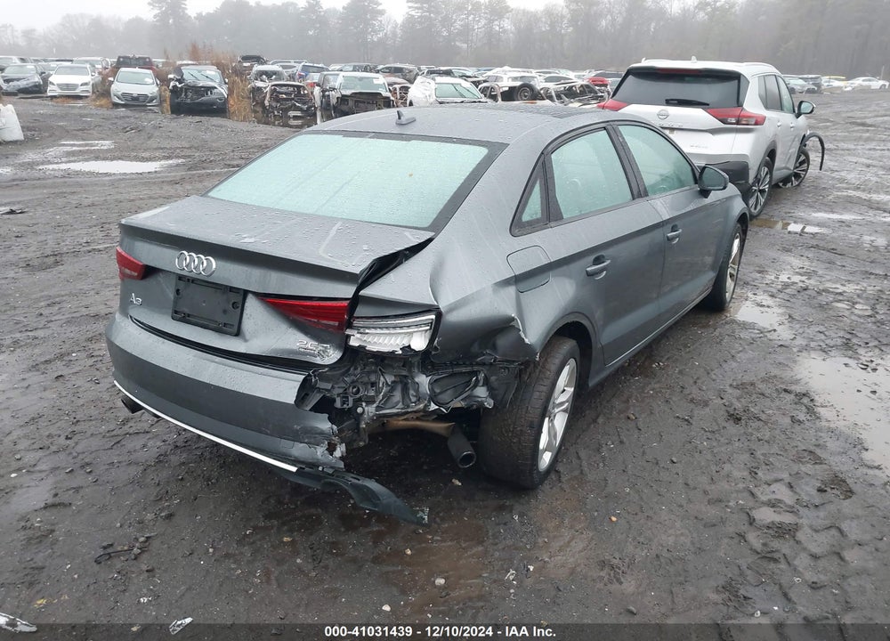 2017 AUDI A3 2.0T PREMIUM VIN: WAUB8GFF4H1025475