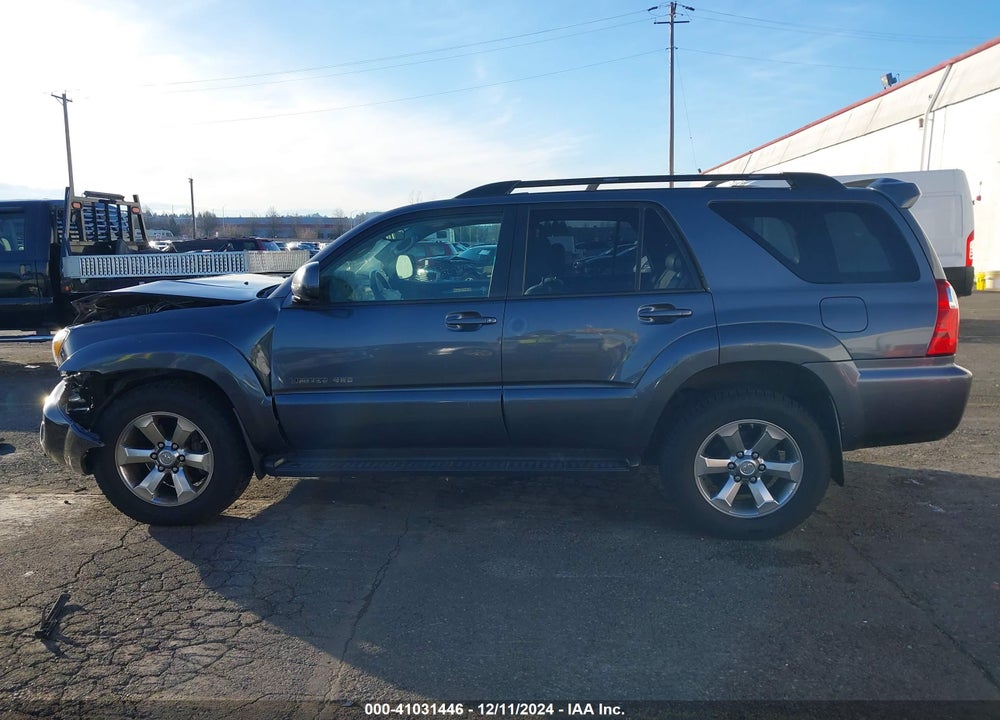 2007 TOYOTA 4RUNNER LIMITED V6 VIN: JTEBU17R178081833